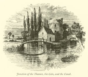 Jonction de la Tamise, du Coln et du Canal - English School