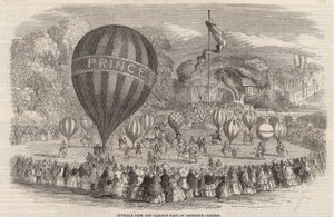 Fête juvénile et course de ballons aux Jardins de Cremorne - English School