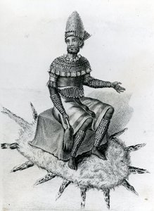 Kazembe, ou Roi de Lunda, au sud du lac Mweru