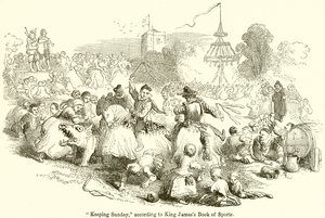 Observation du dimanche, selon le livre des sports du roi Jacques - English School