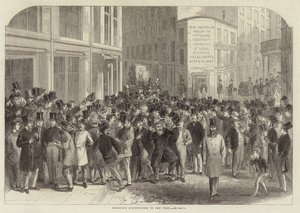 Courtiers de trottoir à New York - English School