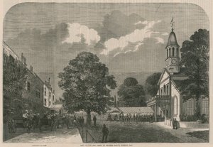 Église de Kew et Green le jour du mariage de la princesse Mary - English School