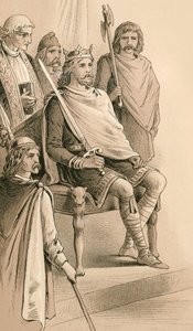 Le Couronnement du Roi Alfred - English School