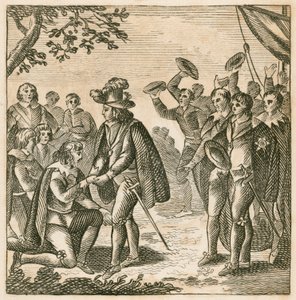 Le roi Charles II et la restauration de la monarchie - English School