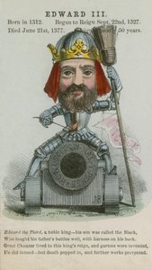 Roi Édouard III (aquatinte) - English School