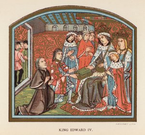 Roi Édouard IV - English School