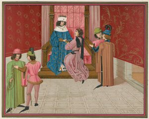 Le roi Édouard IV et Richard duc de Gloucester - English School
