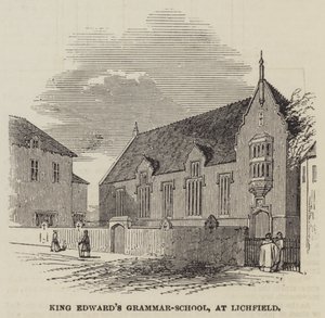 École de grammaire du roi Edward, à Lichfield - English School