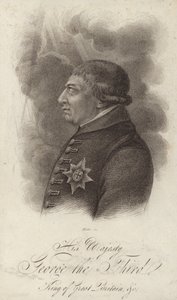 Le roi George III de Grande-Bretagne et d