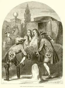Le roi George attaqué par une crise d