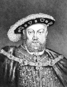 Roi Henri VIII (c1491-1547) illustration de 