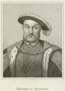 Le roi Henri VIII (gravure) - English School