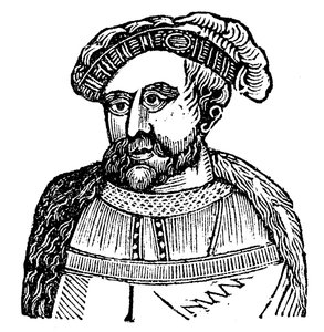 Roi Henri VIII (gravure sur bois)