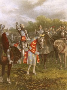 Le roi Henri V à Azincourt