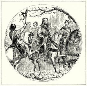 Le roi Jean (gravure) - English School