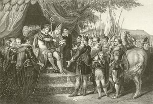 Le roi Jean ratifiant la Magna Carta - English School