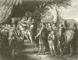 Le Roi Jean signant la Magna Carta - English School