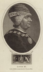 Le roi Louis XI de France - English School