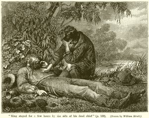 King est resté quelques heures aux côtés de son chef mort - English School