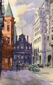 King Street, Manchester, le centre financier de la ville - English School