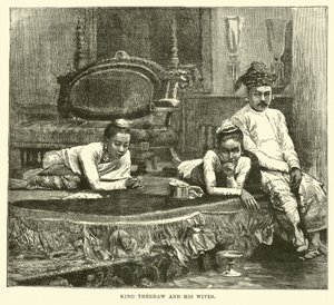 Roi Theebaw et ses épouses - English School