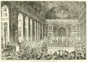 Le roi Guillaume proclamé empereur d