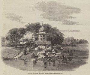 Kiosque dans le Bois de Boulogne - English School