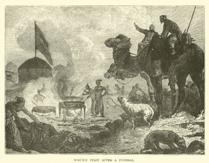 Fête kirghize après un enterrement - English School