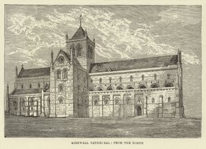 Cathédrale de Kirkwall, depuis le nord - English School