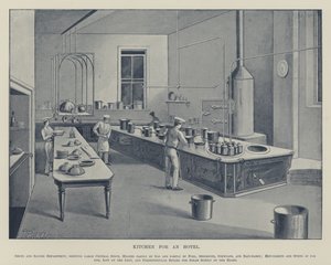 Cuisine pour un hôtel - English School