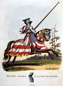 Chevalier armé à la Haute Barde - English School