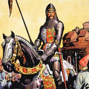 Chevalier à cheval - English School