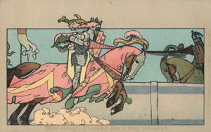 Chevaliers à cheval - English School