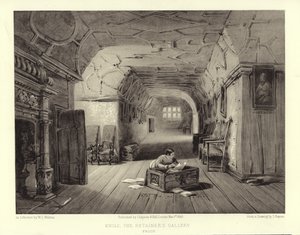 Knole, la galerie des domestiques - English School