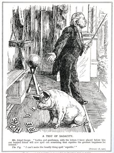 Lloyd George fait face à l