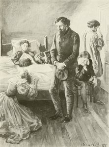 La Bohème, Dernier acte (gravure) - English School