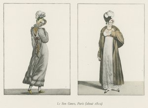 Le Bon Genre, Paris (vers 1810) - English School