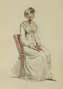 Robe du matin pour dames, planche de mode du Repository of Arts d