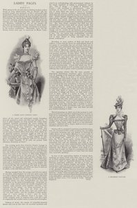 Pages des dames, robe - English School