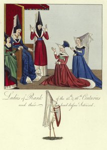 Dames de rang des 15ème et 16ème siècles - English School