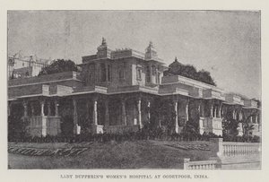 Hôpital pour femmes de Lady Dufferin à Oodeypoor, Inde