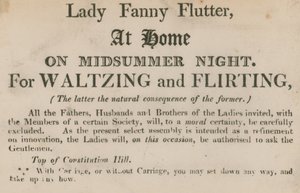 Lady Fanny Flutter - English School
