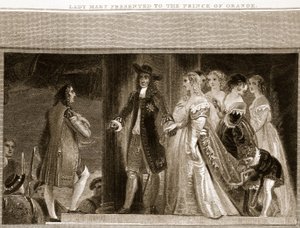 Lady Mary présentée au prince d