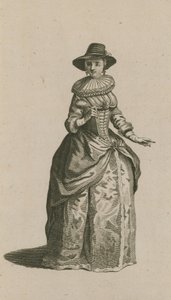 Lady Mayoress de Londres en 1640 - English School