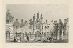 Les maisons de charité de Lady Owen sur St John Street Road - English School