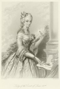 Dame de la cour de Louis XV