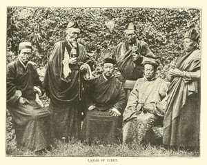 Lamas du Tibet