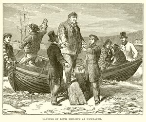 Débarquement de Louis Philippe à Newhaven - English School