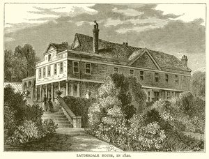 Maison Lauderdale, en 1820