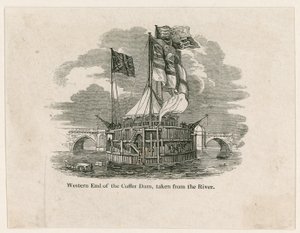 Pose de la première pierre du nouveau pont de Londres - English School